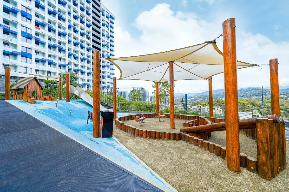 Квартира Студия с Балконом и Видом на Море