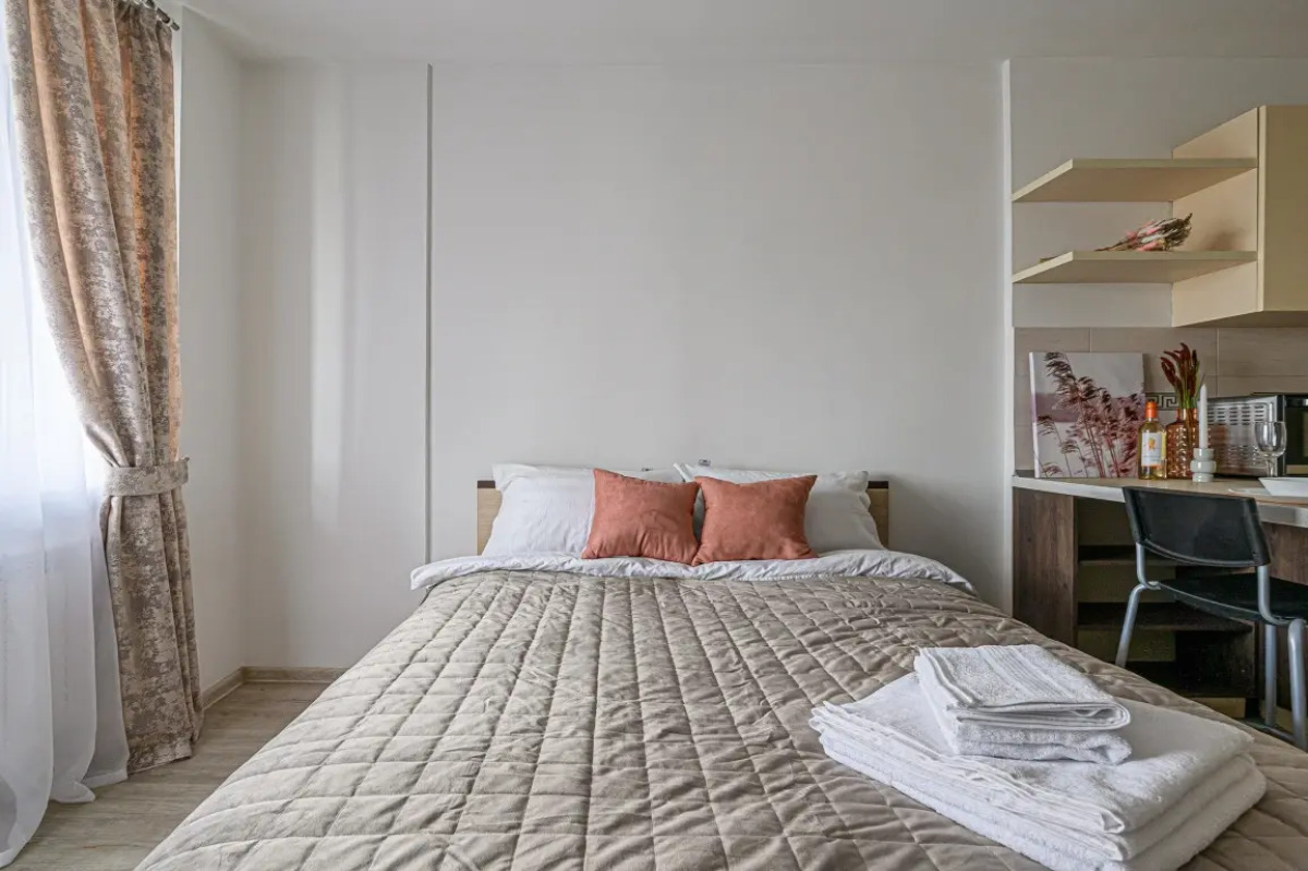 Апартаменты для 2 гостей на Покатной 130/1 на 15 этаже