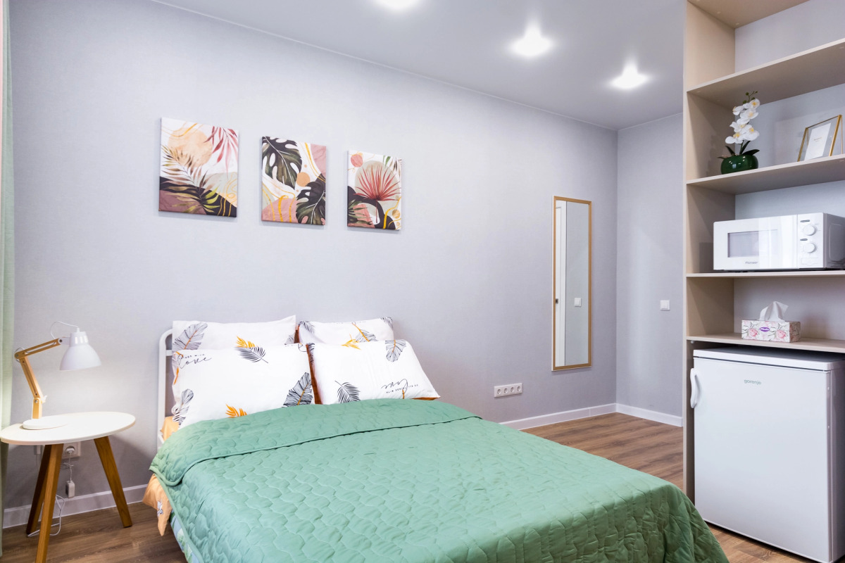 Квартира Современная студия для двоих возле  Экспо-град