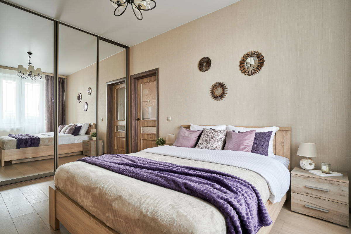 Квартира на 17 этаже на Речном