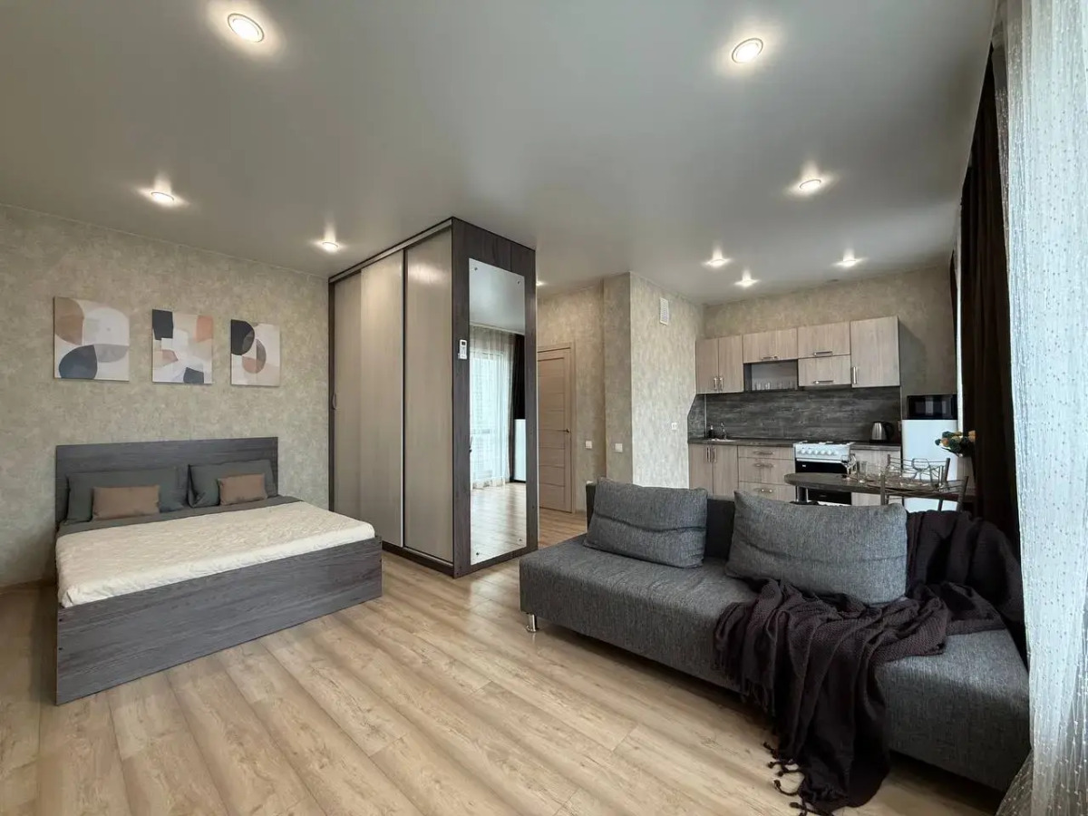 Квартира Новая Студия Рядом с Аквапарком