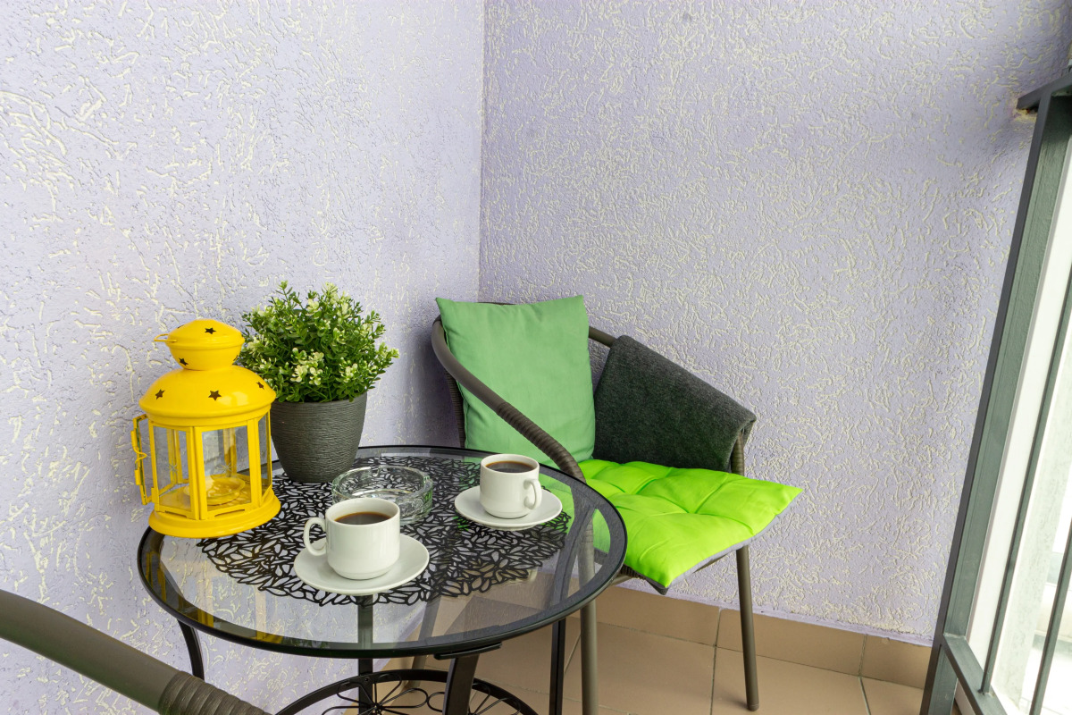 Апартаменты с видом на озеро "Триче"