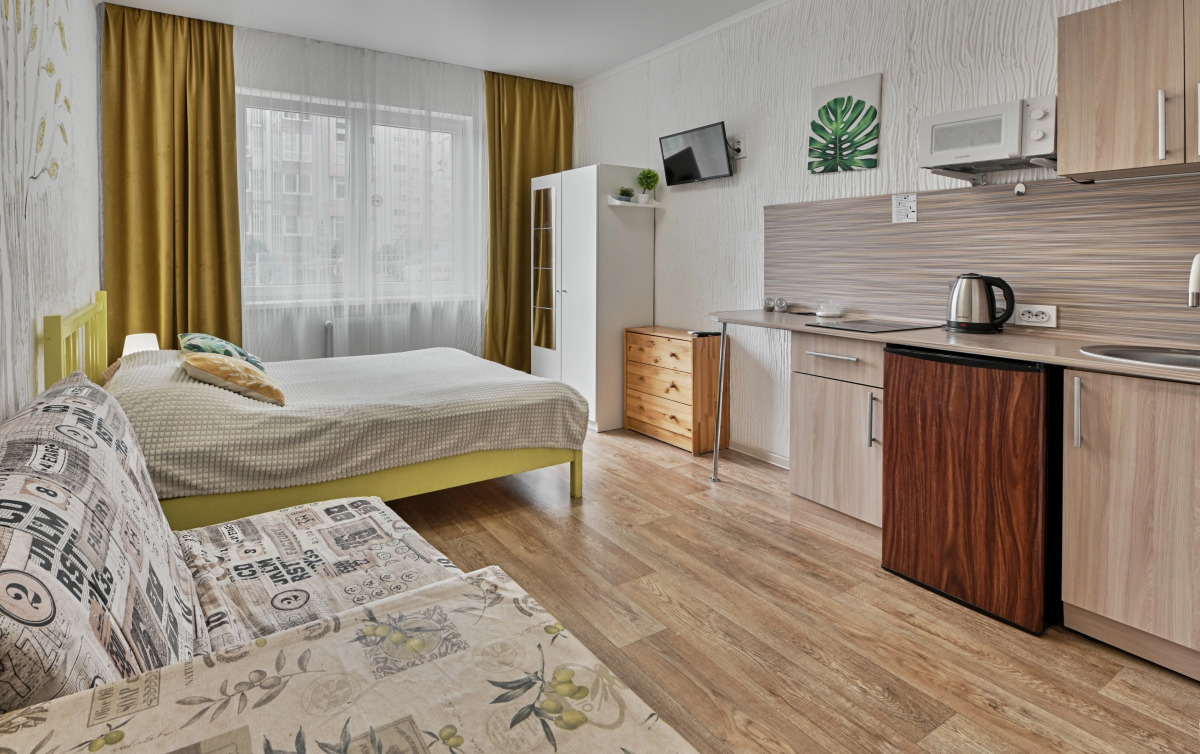 Апартаменты студия у пляжа