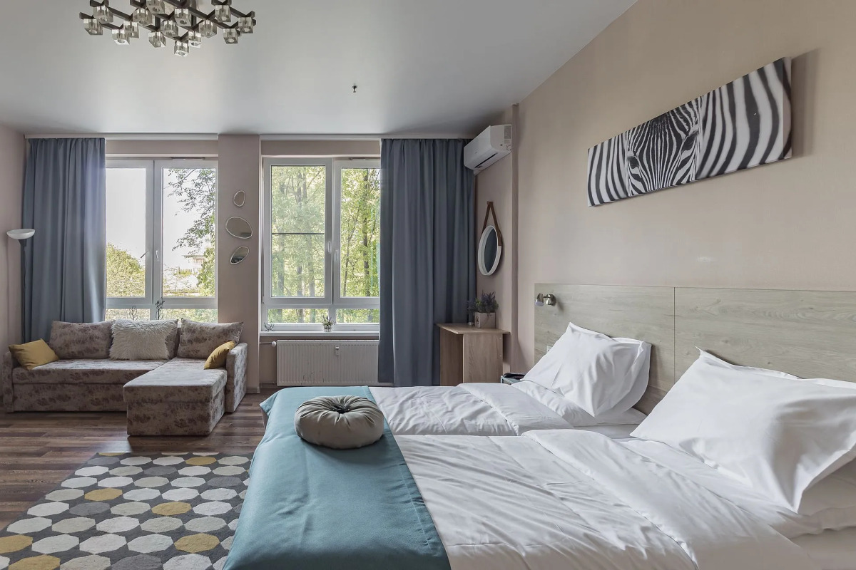 Апартаменты Просторные в Kм Tower Plaza 229