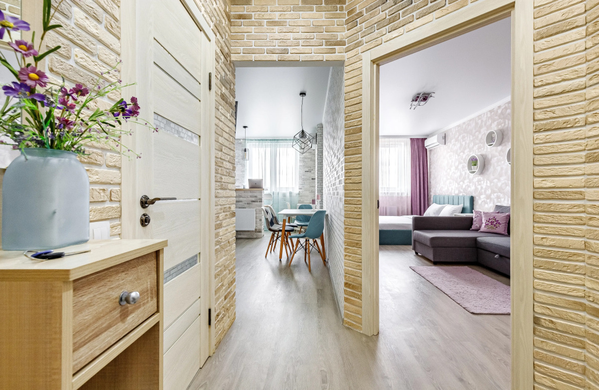 Апартаменты Depart Apart в 5 минутах от вокзала Краснодар 1 с парковкой и красивым видом