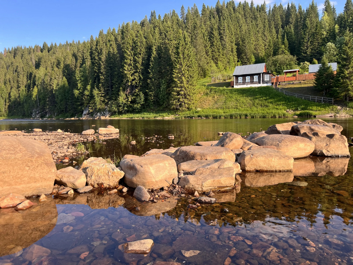 Глэмпинг Горы Реки