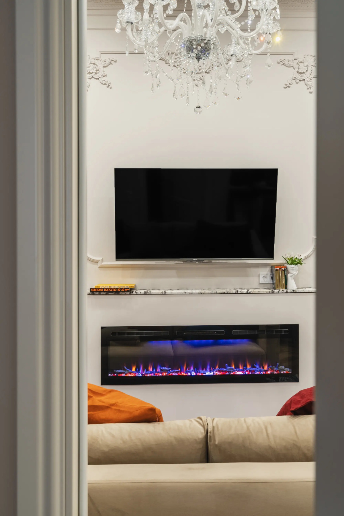 Апартаменты Дизайнерские 3х комнатные с камином Buyartapartments