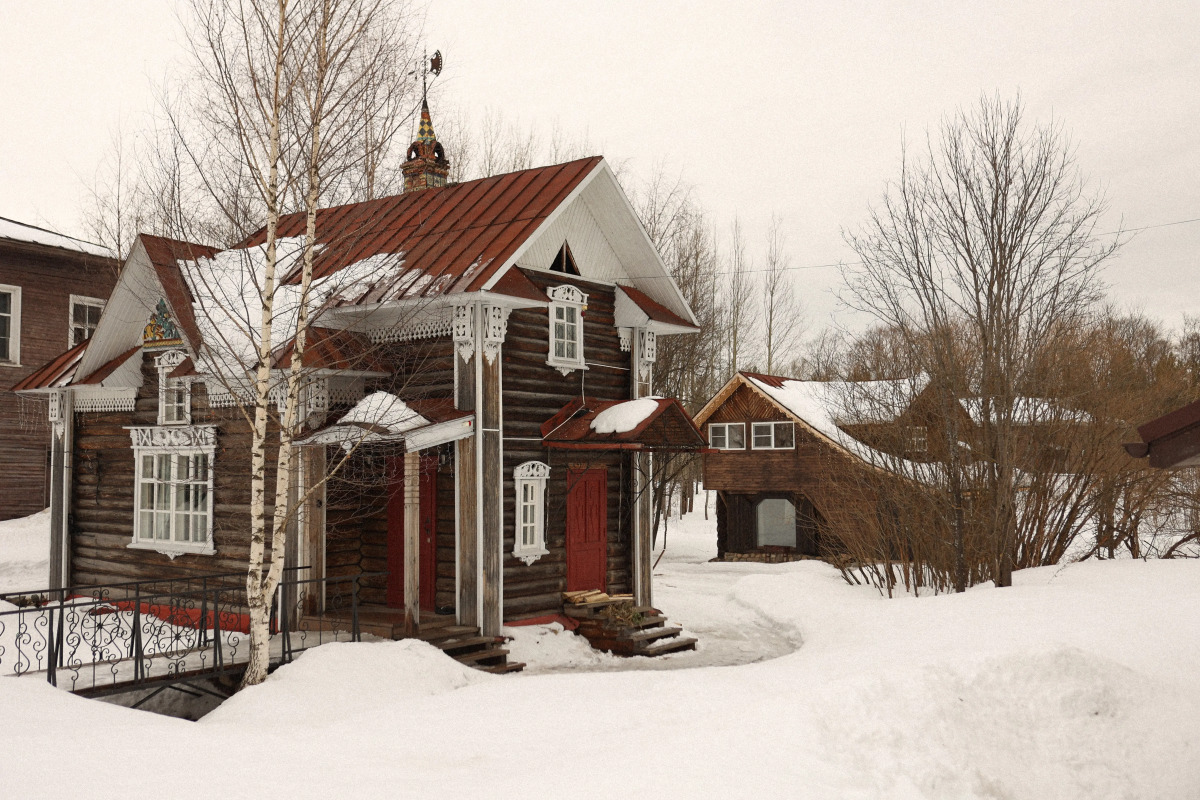 Гостевой дом с птицами в Кириллове