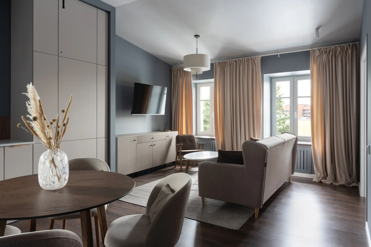 Апартаменты Mosaic на Тележной 29А Blue