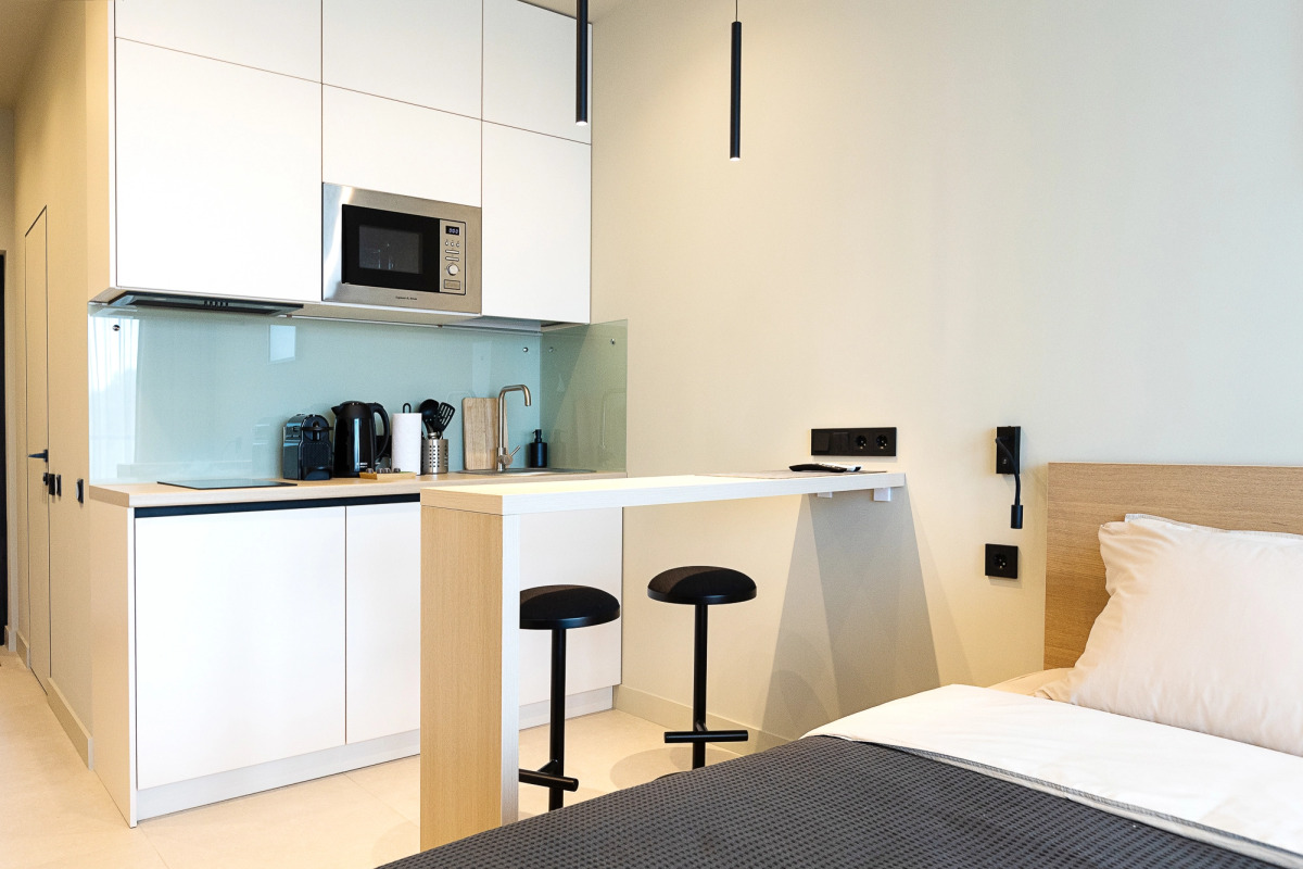 Апартаменты с балконом в ЖК Метрополь