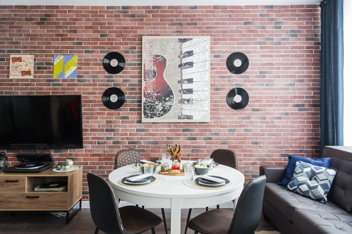 Квартира GM Apartments в стиле Рок-н-ролл с видом на Кремль