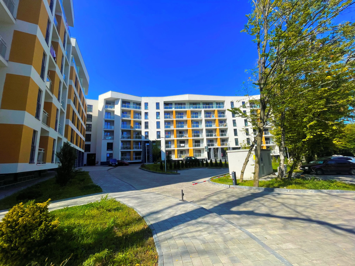 Апартаменты с видом на сосновый парк рядом с морем