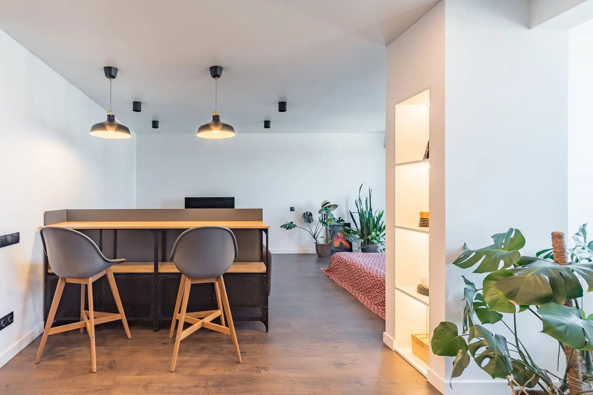 Квартира с панорамным видом на Волгу