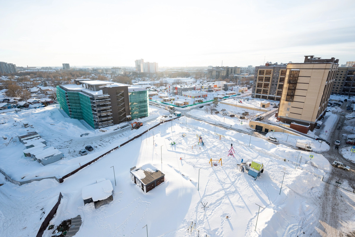 Апартаменты KazanHome Просторные с панорамным балконом и видом на город