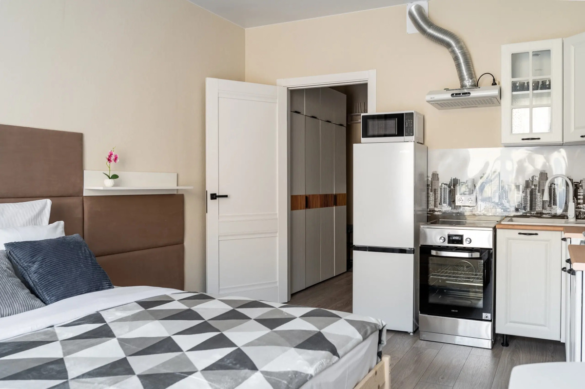 Апартаменты Летний 106  Апарт с Собственной Набережной в ЖК Летний