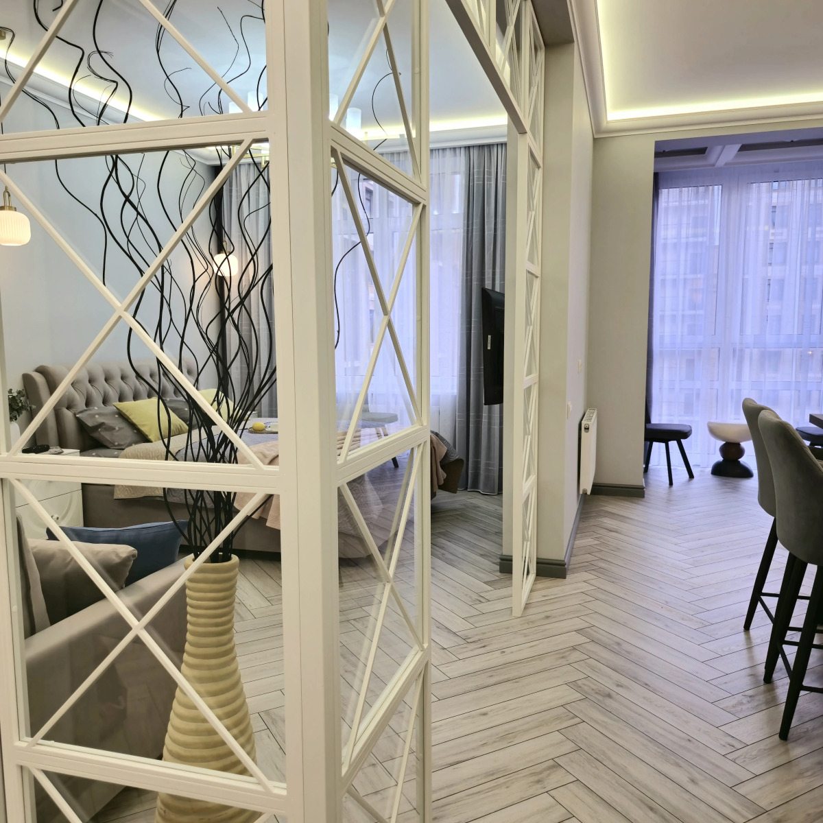 Апартаменты Grey Династия метро Хорошевская