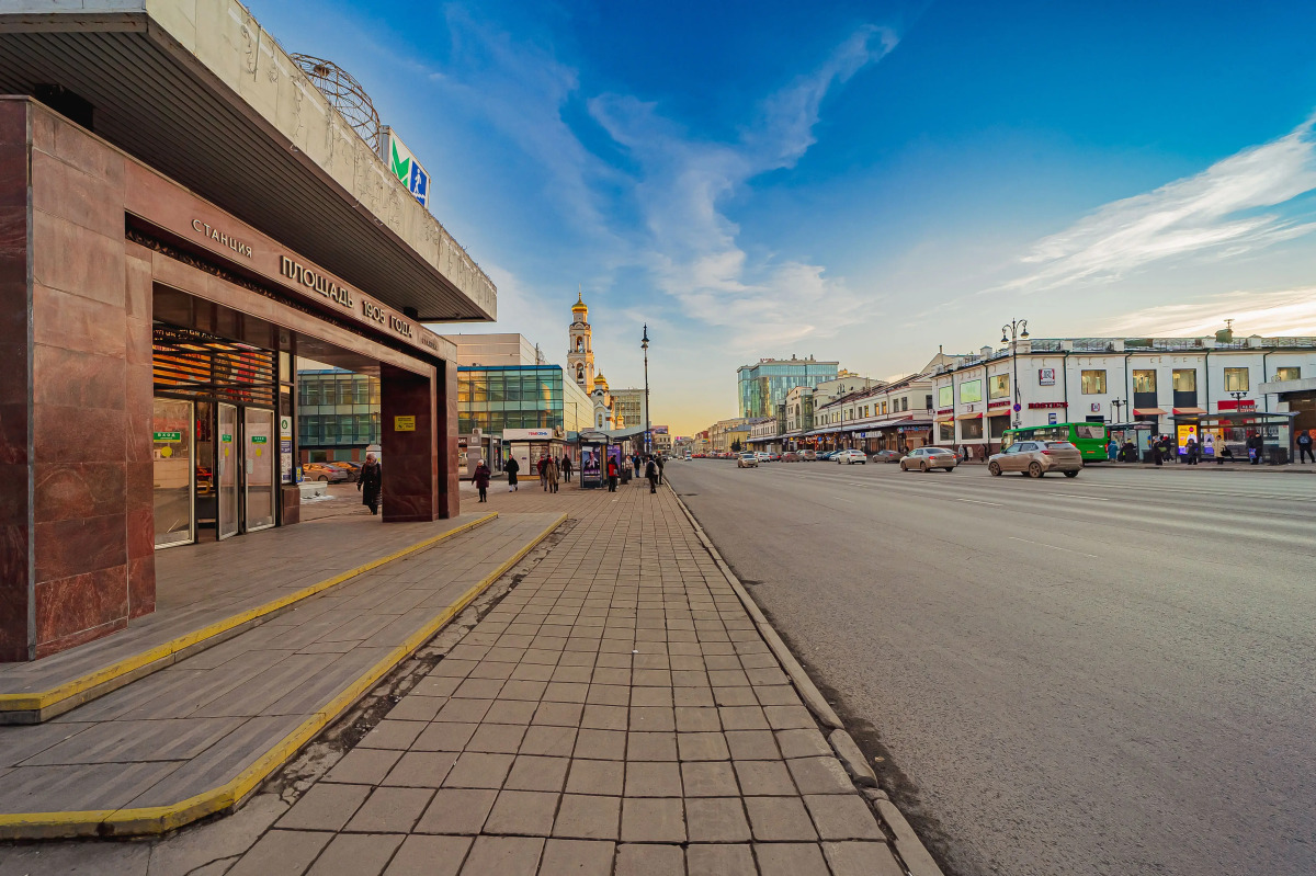 Апартаменты Rooms-ekb in Radius Central House с видом на город (9 этаж)