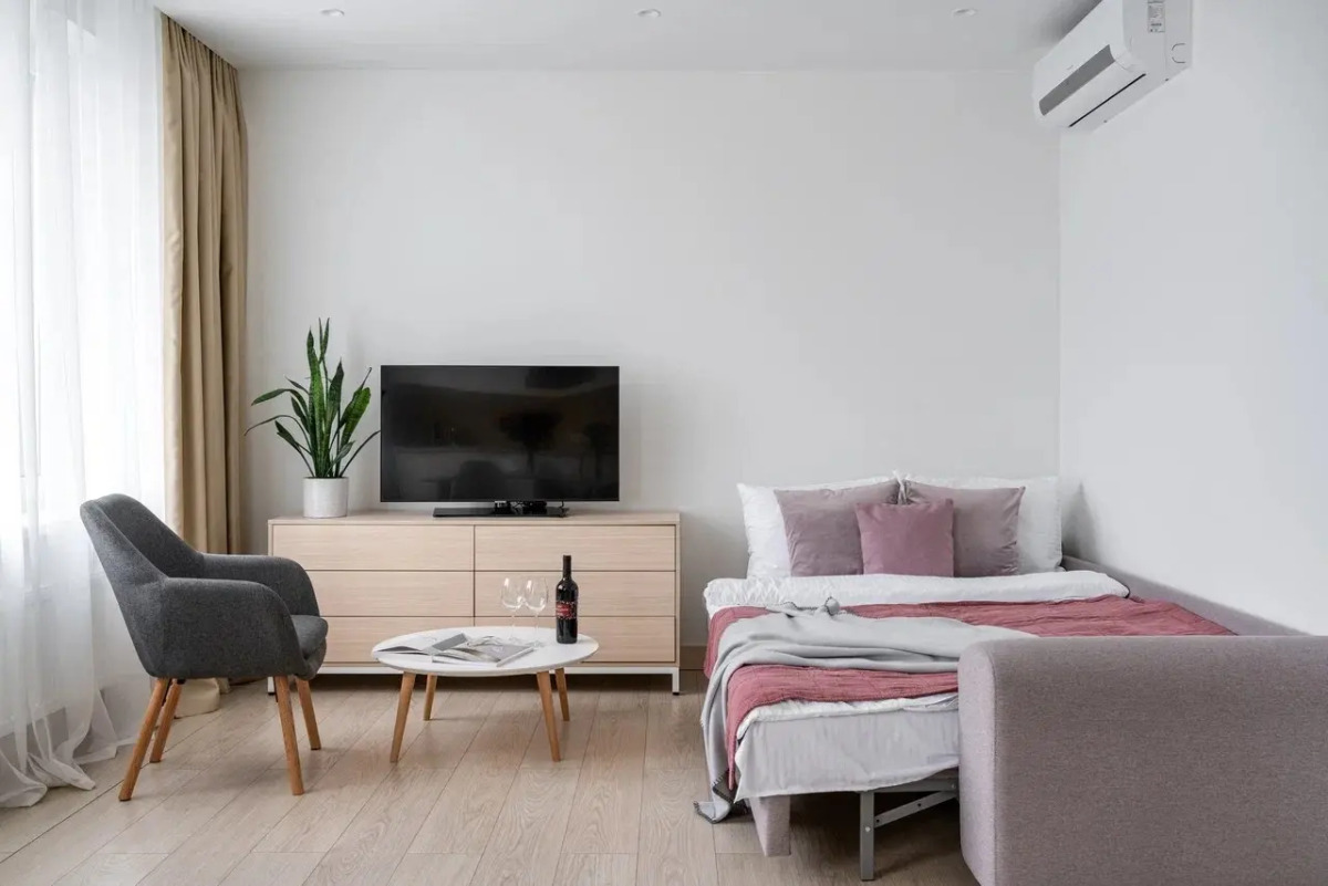 Апартаменты Selfy Apartment с панорамным видом на город и остров мечты