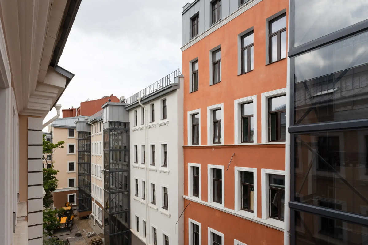 Апартаменты Mosaic на Тележной 29Г White