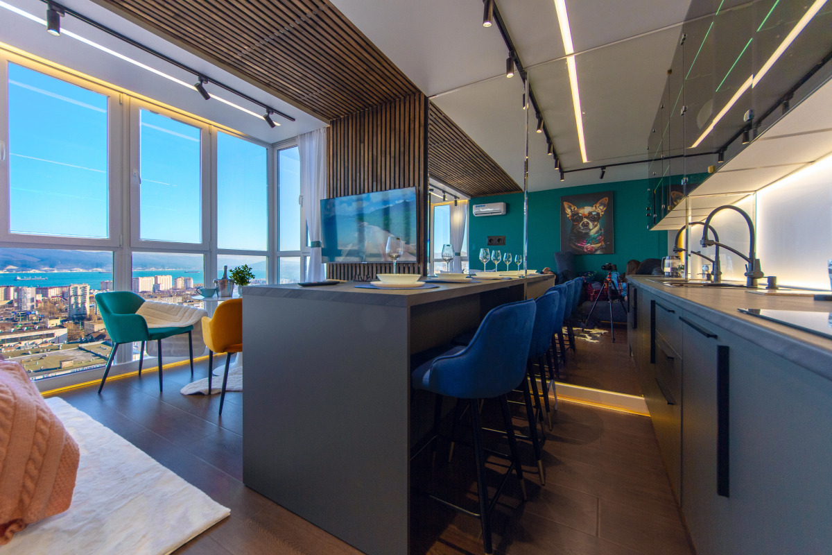 Апартаменты Парящая над Бухтой