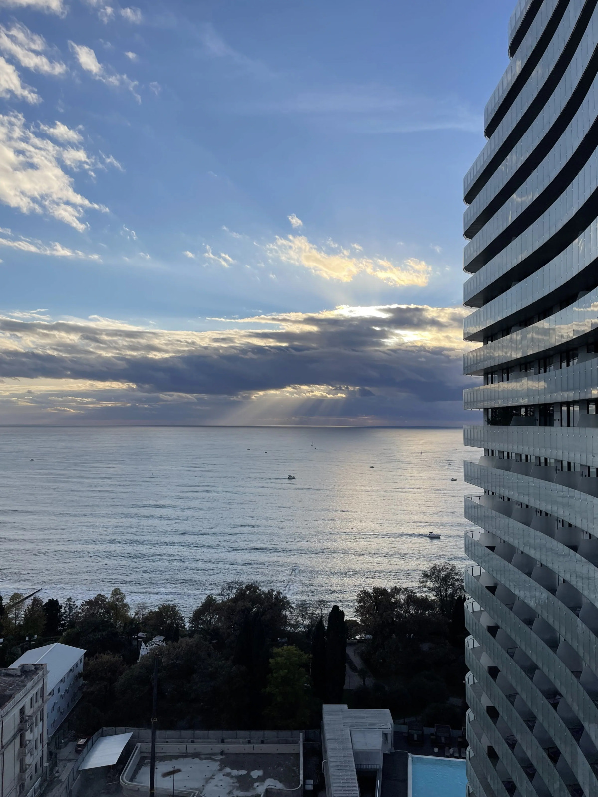 Апартамент с видом на море