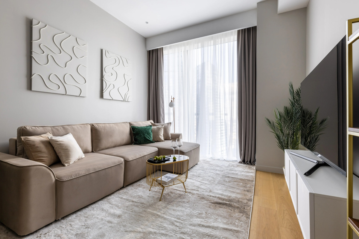 Квартира GM Apartments Суперсовременная Видовая Квартира в Neva Towers