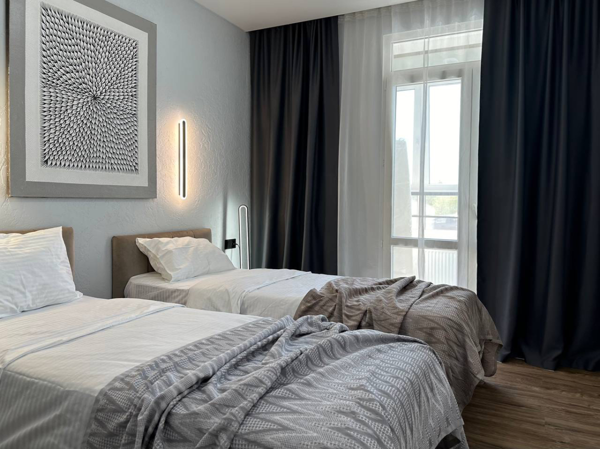 Апартаменты ДзенХоум в стиле оп-арт 105