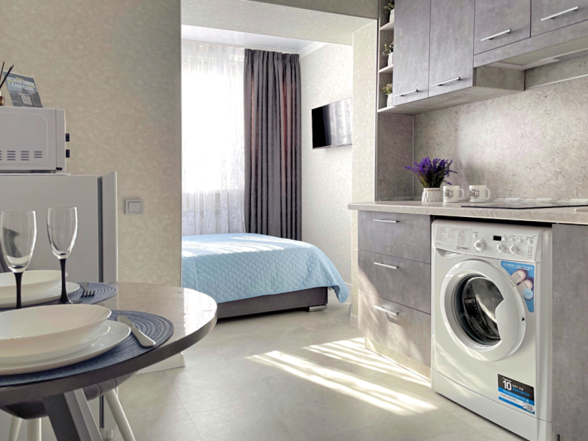 Квартира студия Ромашка мини