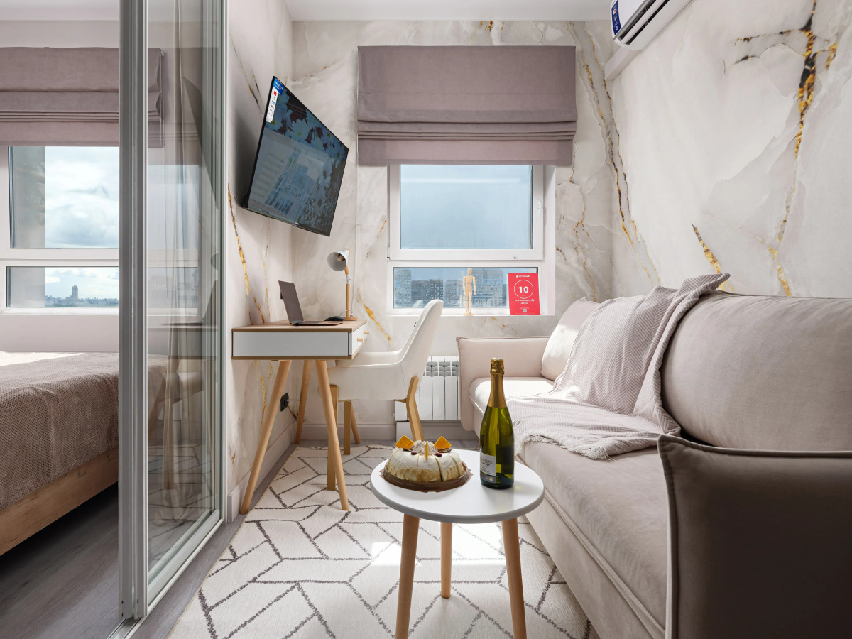 Апартаменты ДВА ГОРОДА у метро Спартак