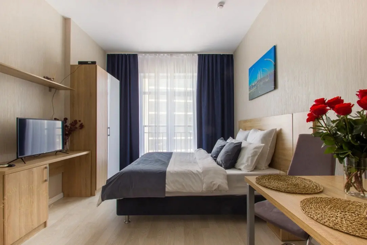 Апартаменты Студия Natalie Apartments Пулковское шоссе 14с6