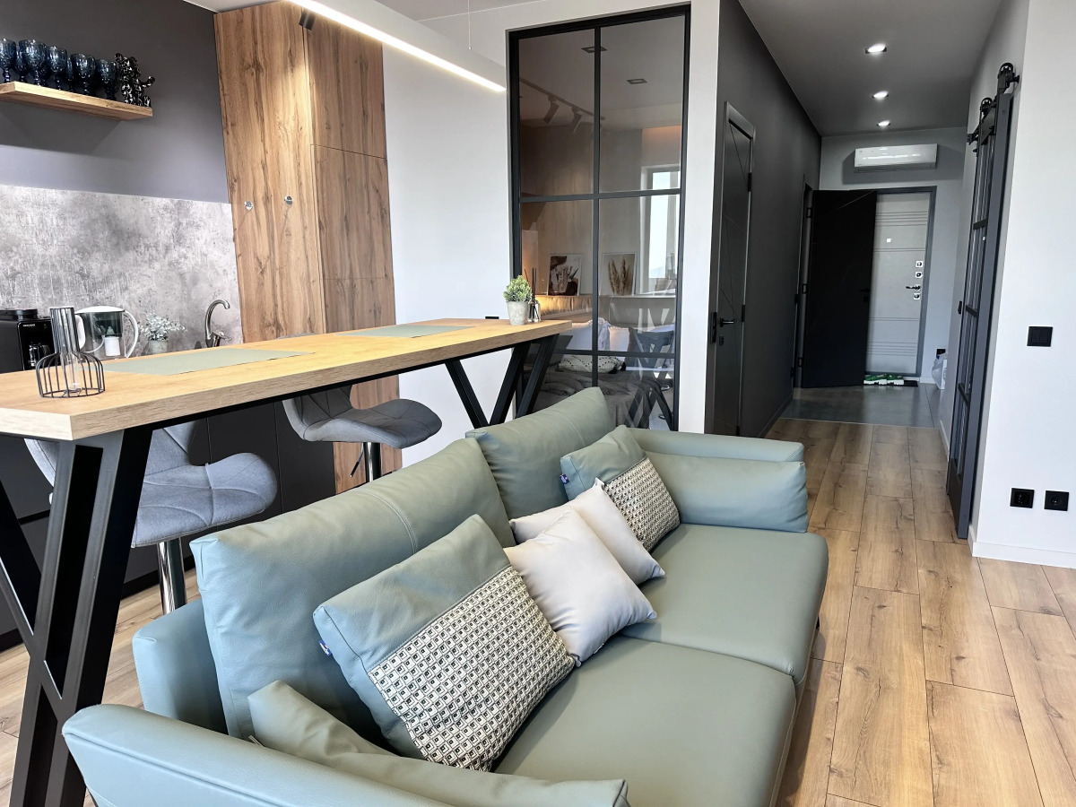 Апартаменты с видом на море и мосты