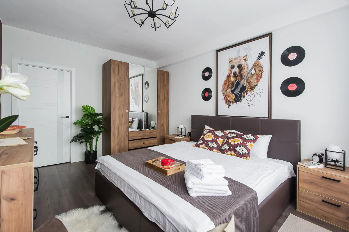 Квартира GM Apartments в стиле Рок-н-ролл с видом на Кремль