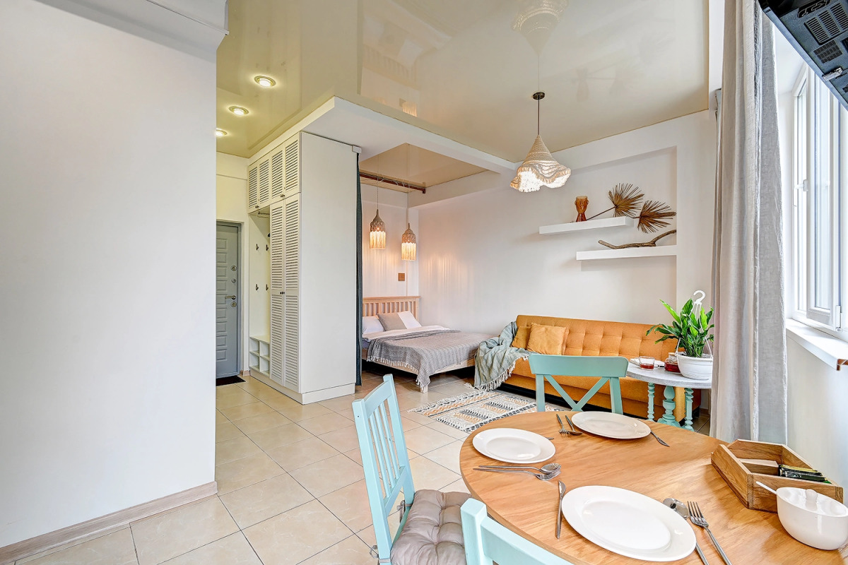 Квартира Студия для 4 Гостей Сочи Больничный Городок