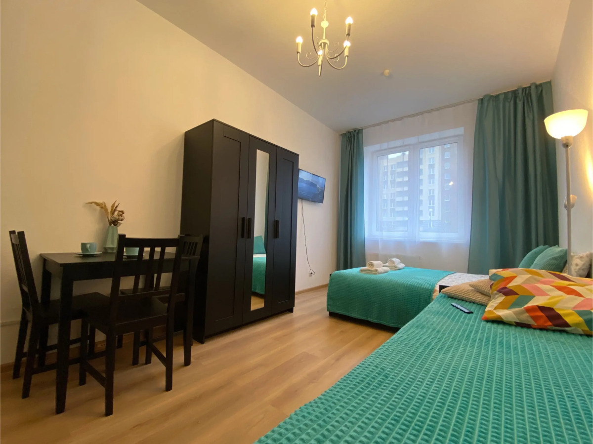 Квартира Студия Бирюзовая в поселке Песочном