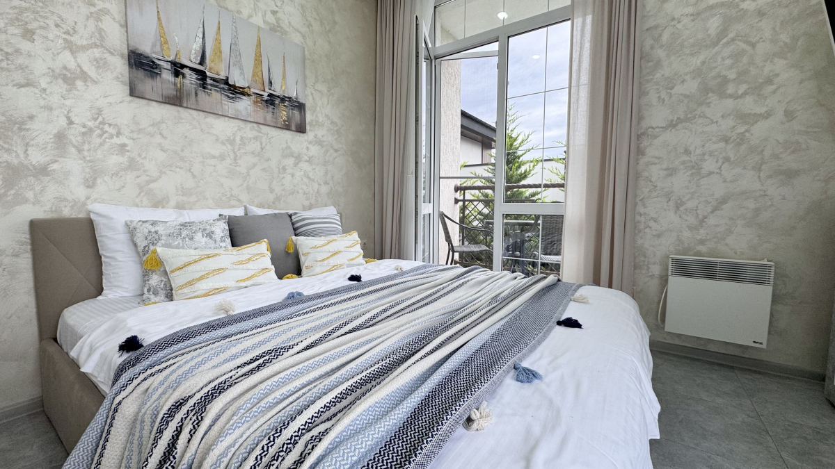 Квартира с балконом и видом на горы №16 Я на Море