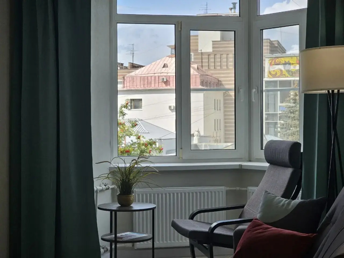 Квартира Новая Дизайнерская на Центральной Улице Города