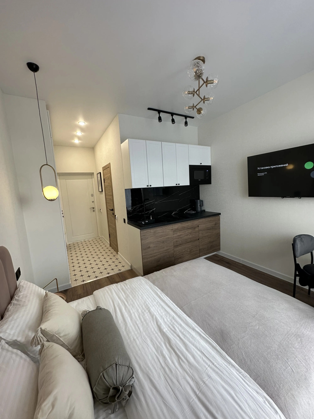 Апартаменты с балконом на Эдварда Грига 16/1