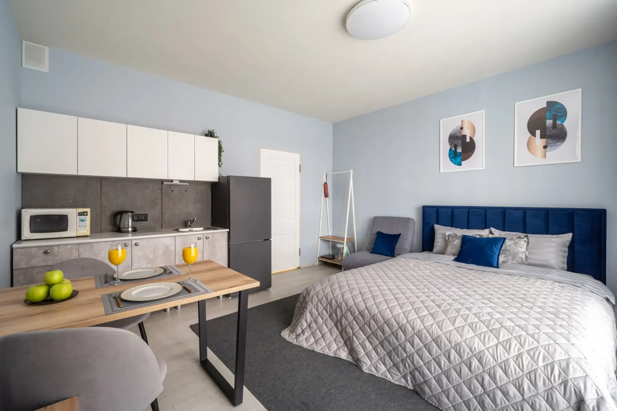 Квартира с балконом в новом ЖК