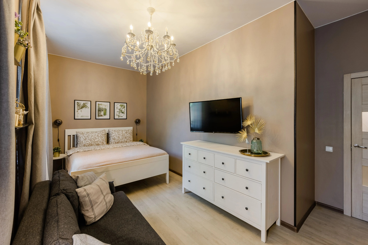 Апартаменты Prudius Apart двухкомнатные в Кронштадте у Собора