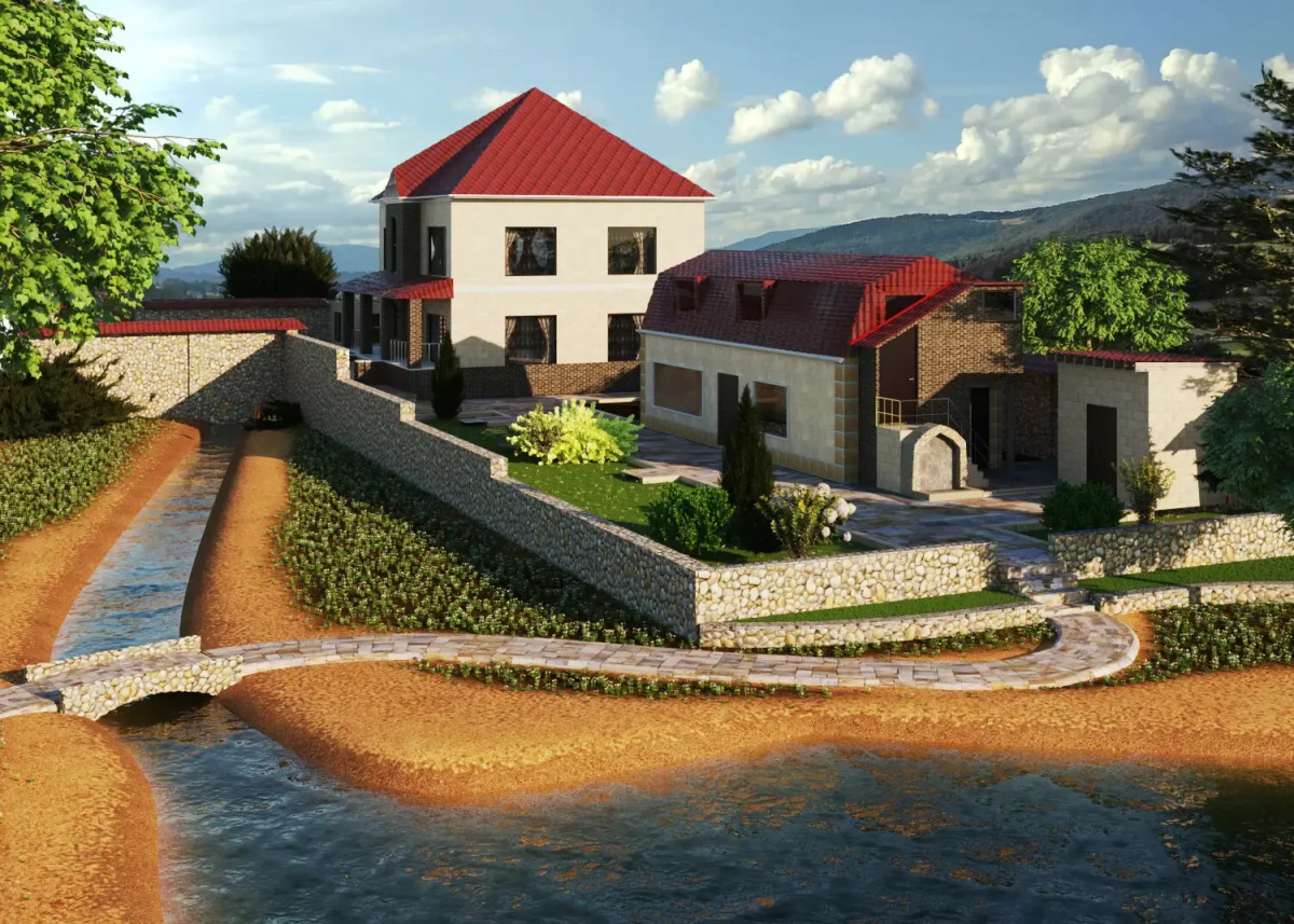 Гостевой дом на берегу Каспийского моря