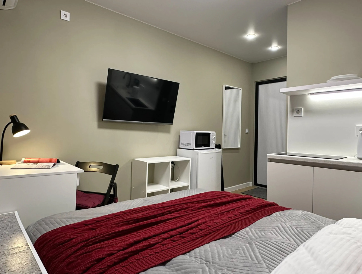 Апартаменты студия на Дубининской