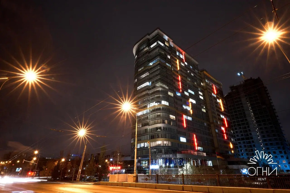 Мебелированные комнаты Огни Екатеринбурга  by ОГНИ Rent