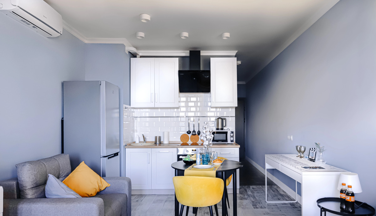 Апартаменты Lalapart Silver Lake с лоджией в ЖК Савеловский Сити