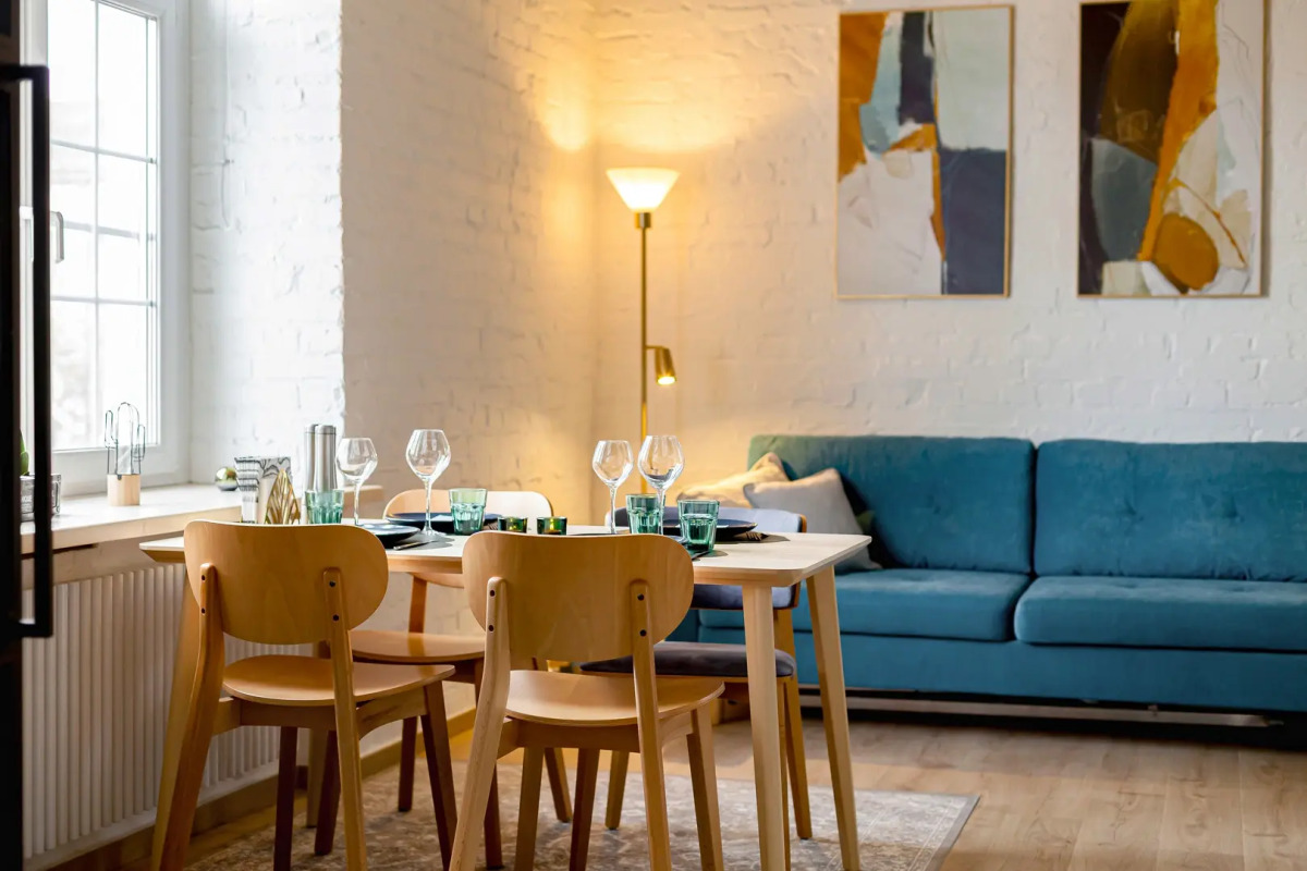 Апартаменты Tverloft у Волги с прозрачной спальней