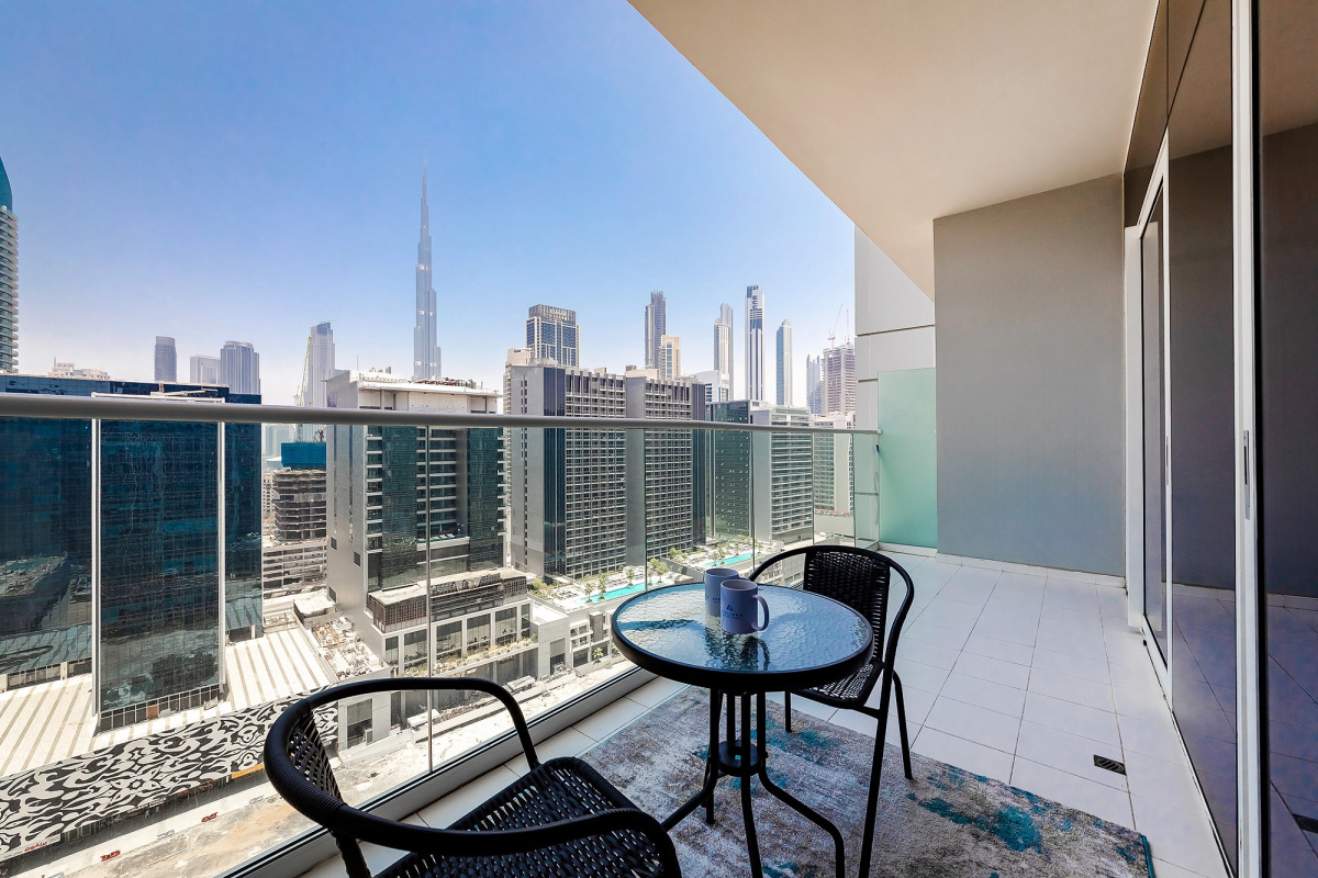 Апартаменты Damac Vera 1br With Downtown & Burj Khalifa View