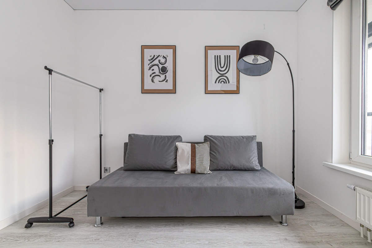 4flats MONOCHROME Квартира у набережной Невы в ЖК бизнес-класса