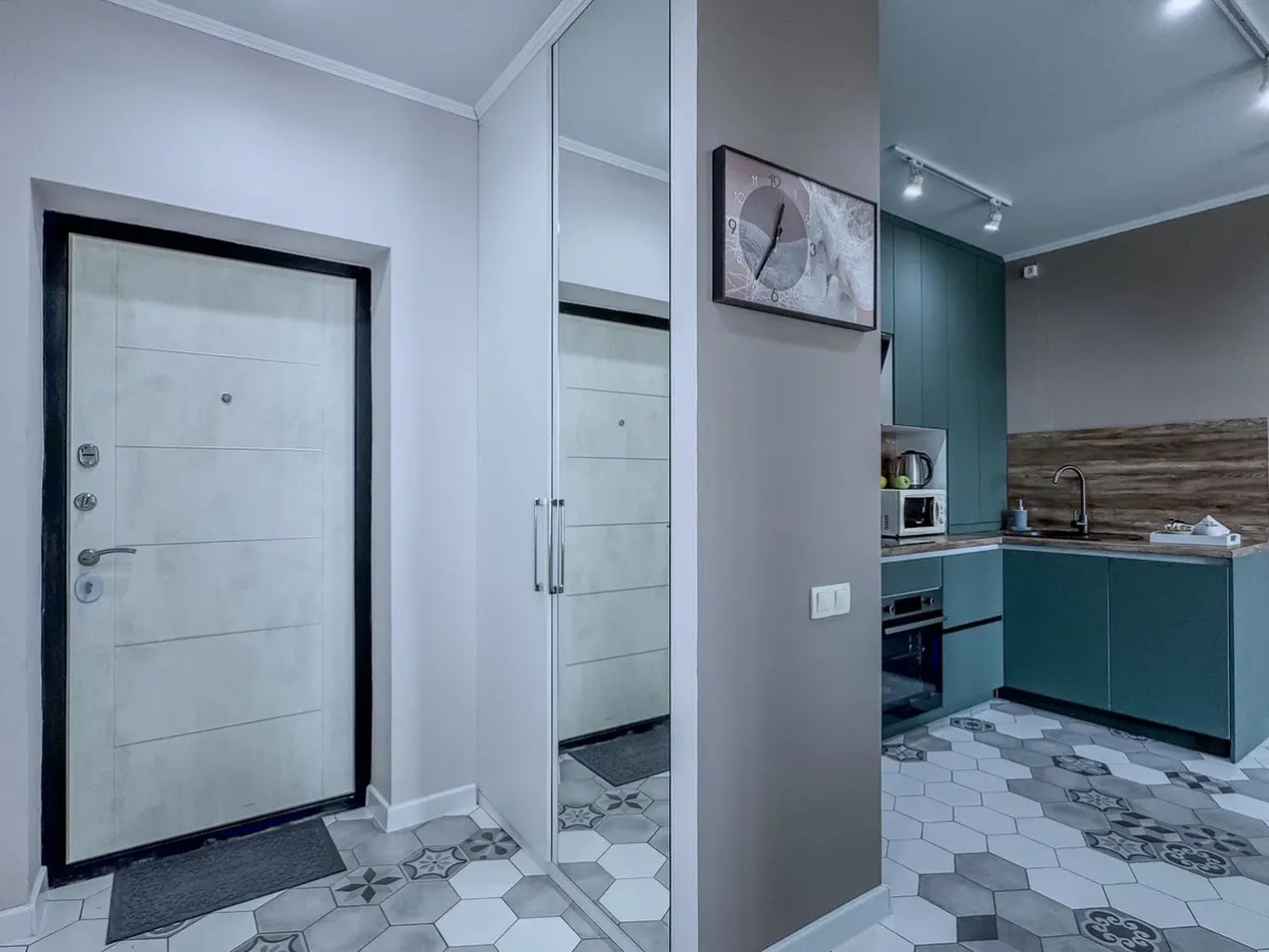 Квартира Green FOX с видом на Приволжский Затон