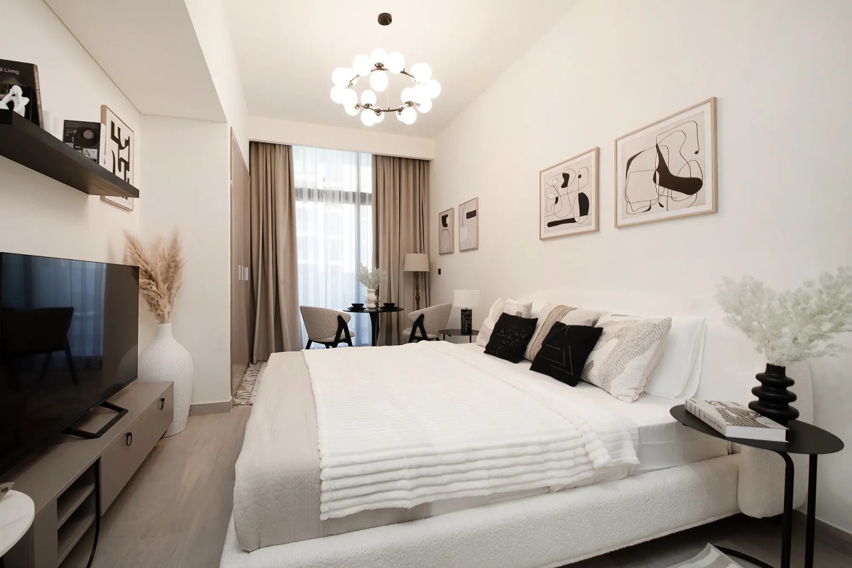 Апартаменты Modern studio in Azizi Riviera