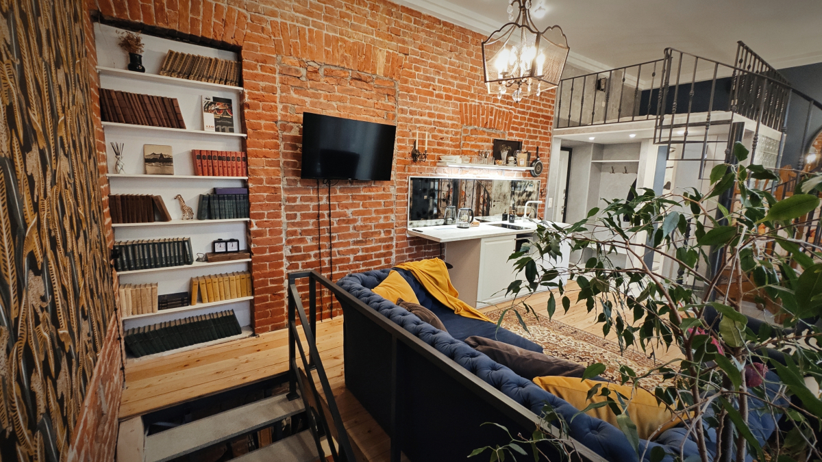 Апартаменты Винтаж с Собственным Двориком