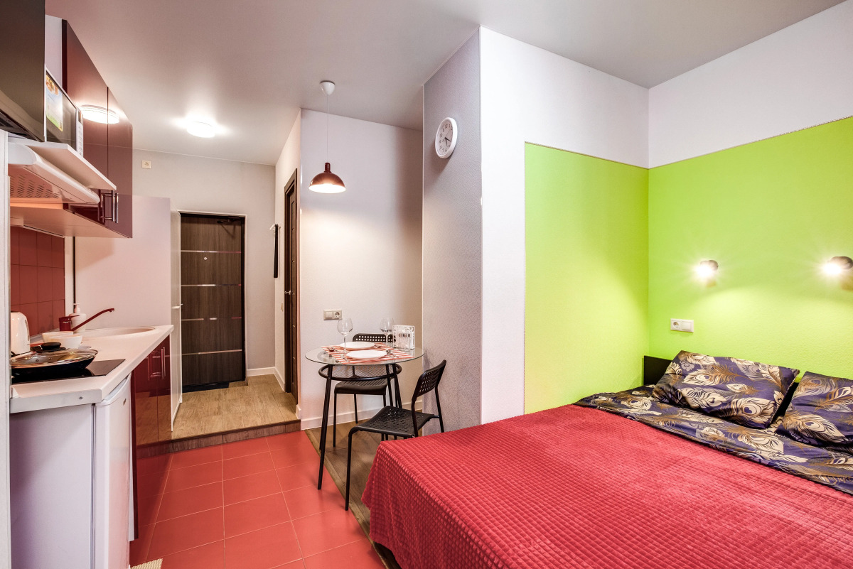 Апартаменты студия на Автозаводской